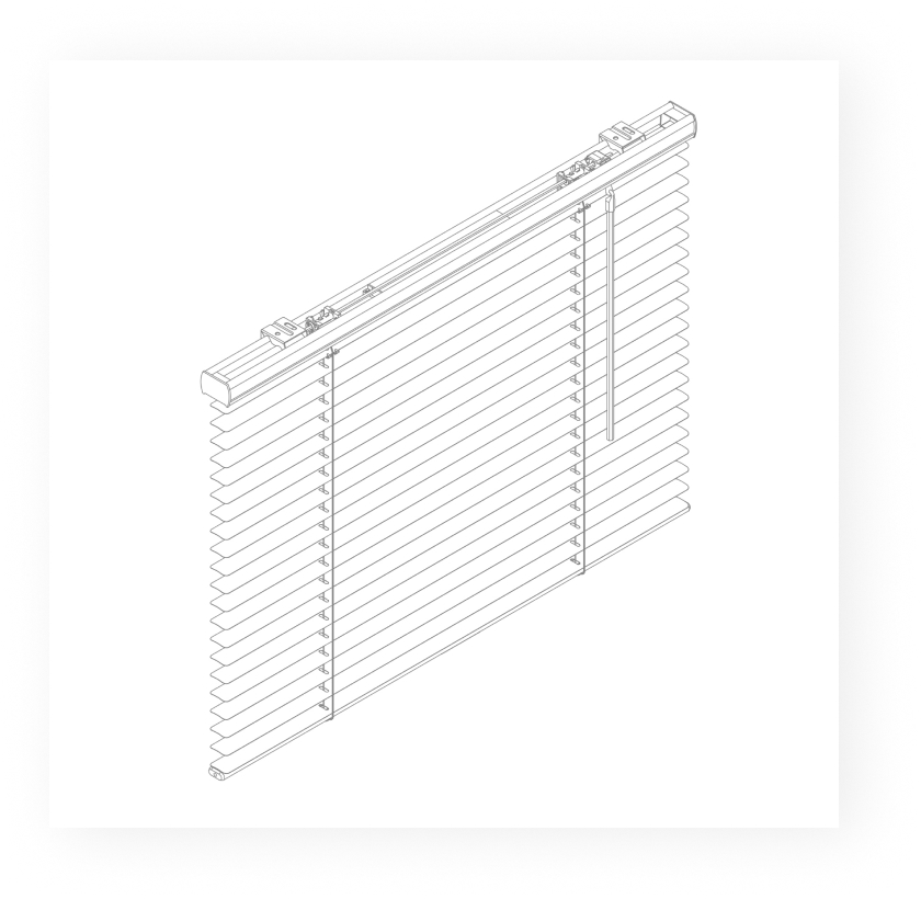 Shutter Blinds schematic drawing